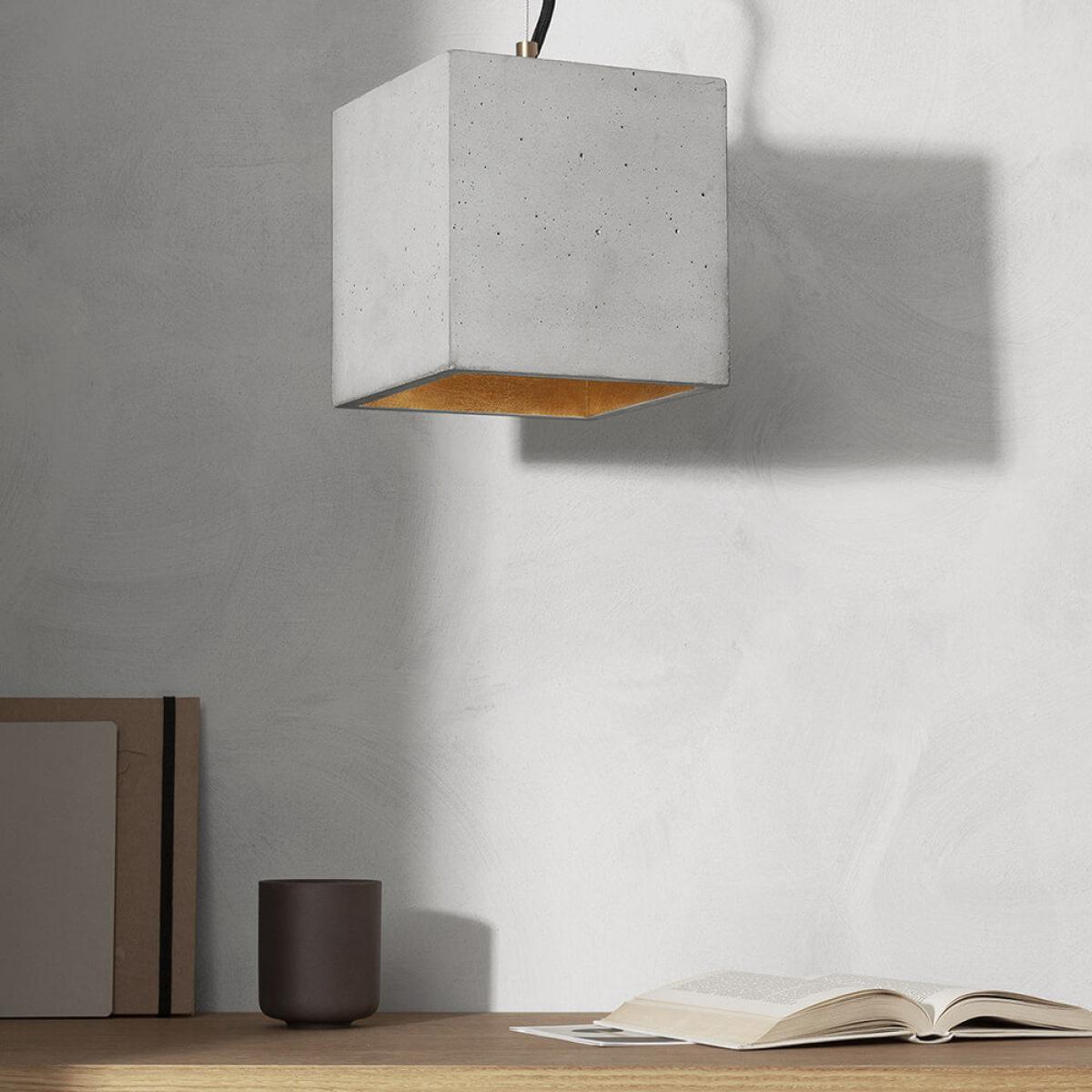 Graphite Grey Pendant Light Cubic Big – image 3