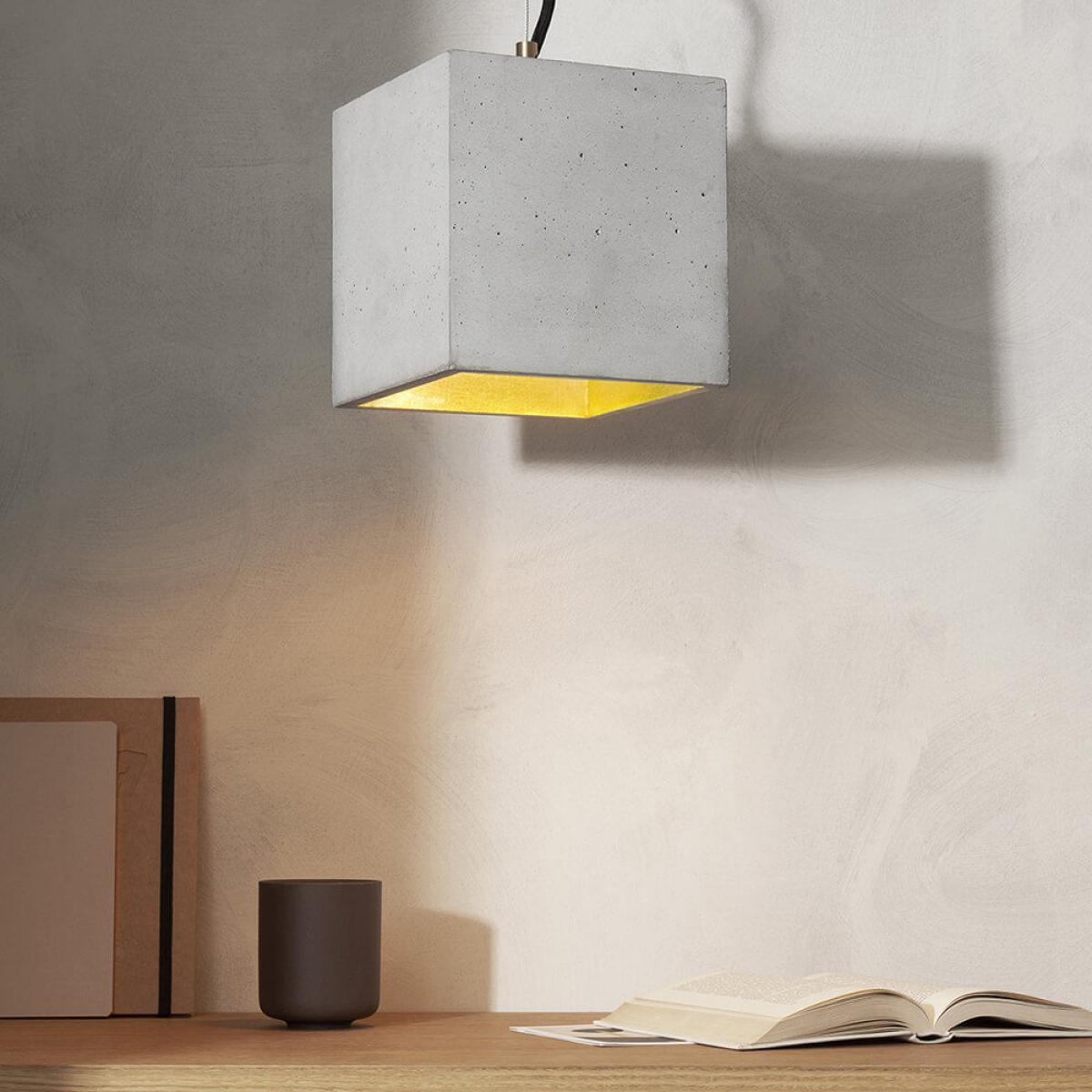 Graphite Grey Pendant Light Cubic Big – image 4