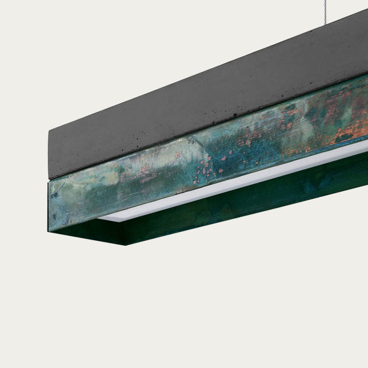 Dark Grey Concrete & Oxid Pendant Light – image 5