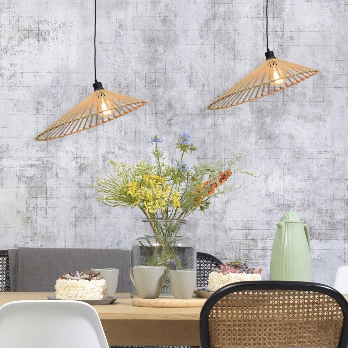 Natural Bromo Asymm. Hanging Lamp L – image 5