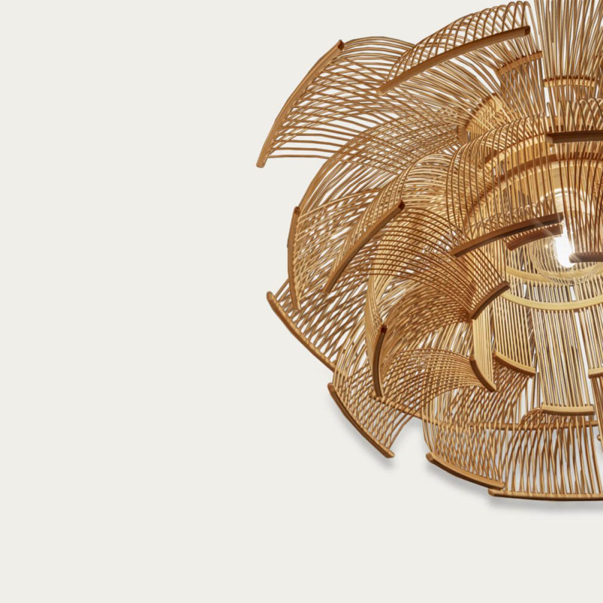 Bamboo Hokore Pendant – image 3