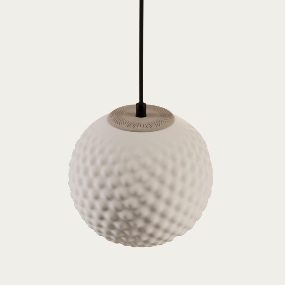 White Mono Bulp Pendant Lamp