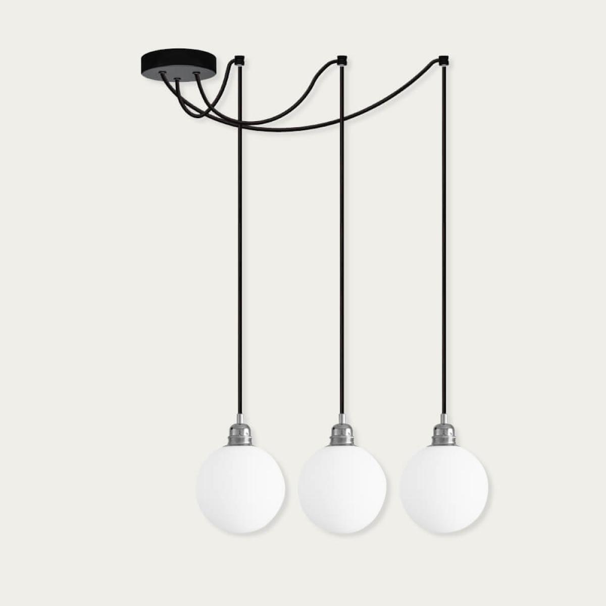 Nickel Kira 3-Pendant Light – image 3
