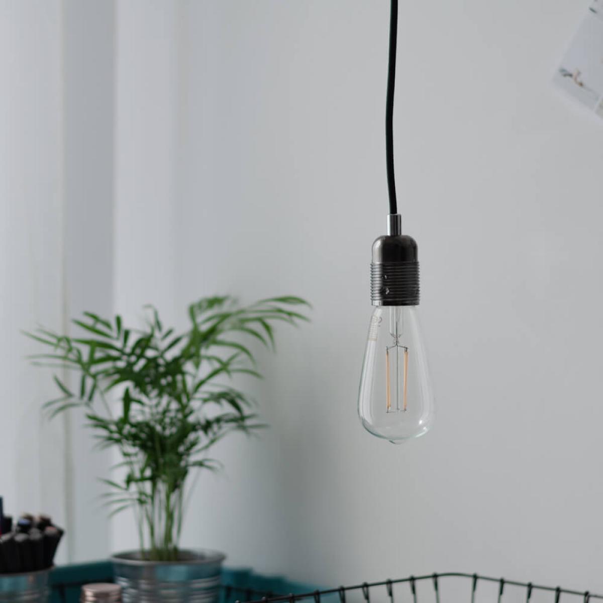 Black Chrome Baya 3-Pendant Light – image 3