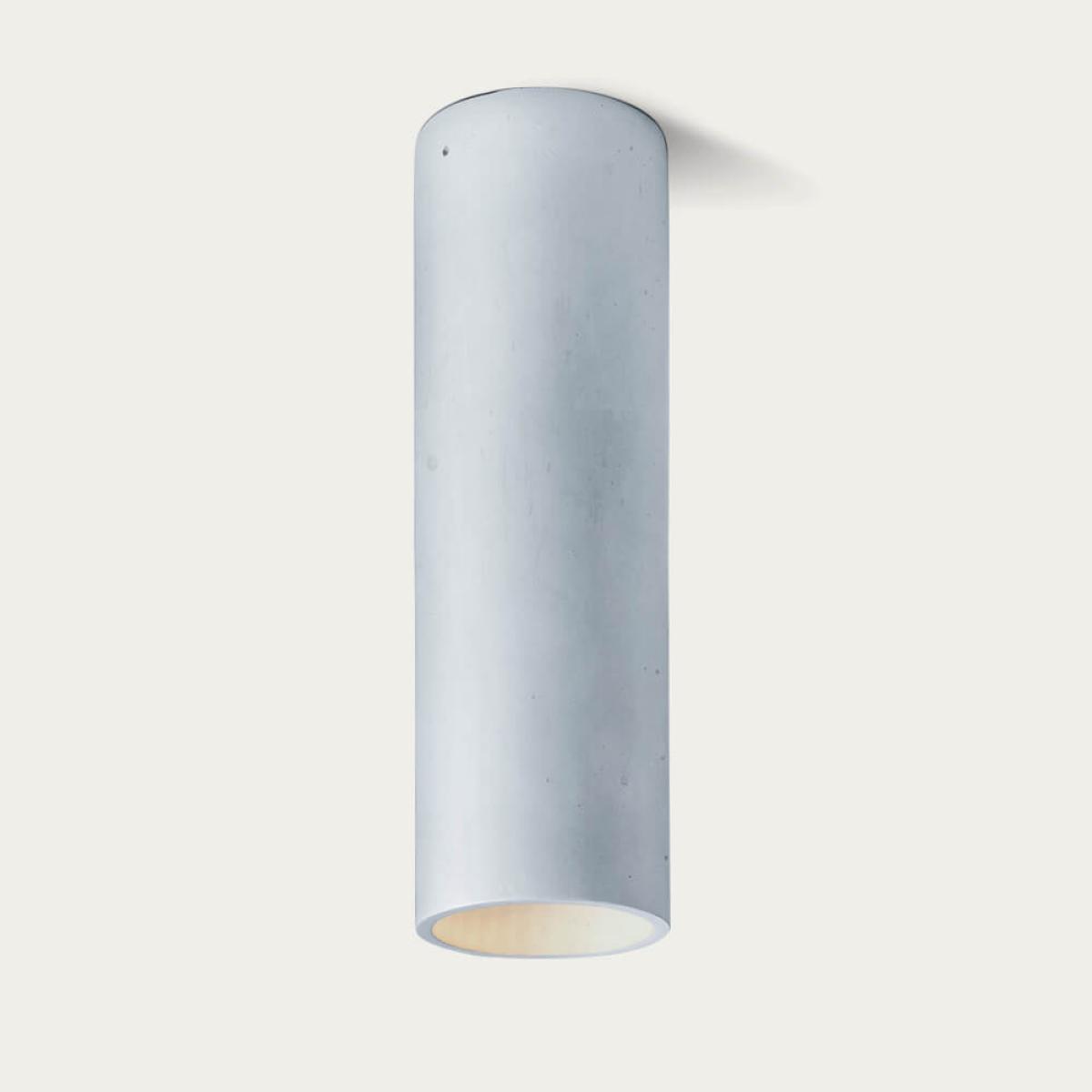 Light Blue Cromia Concrete Ceiling Lamp – image 2