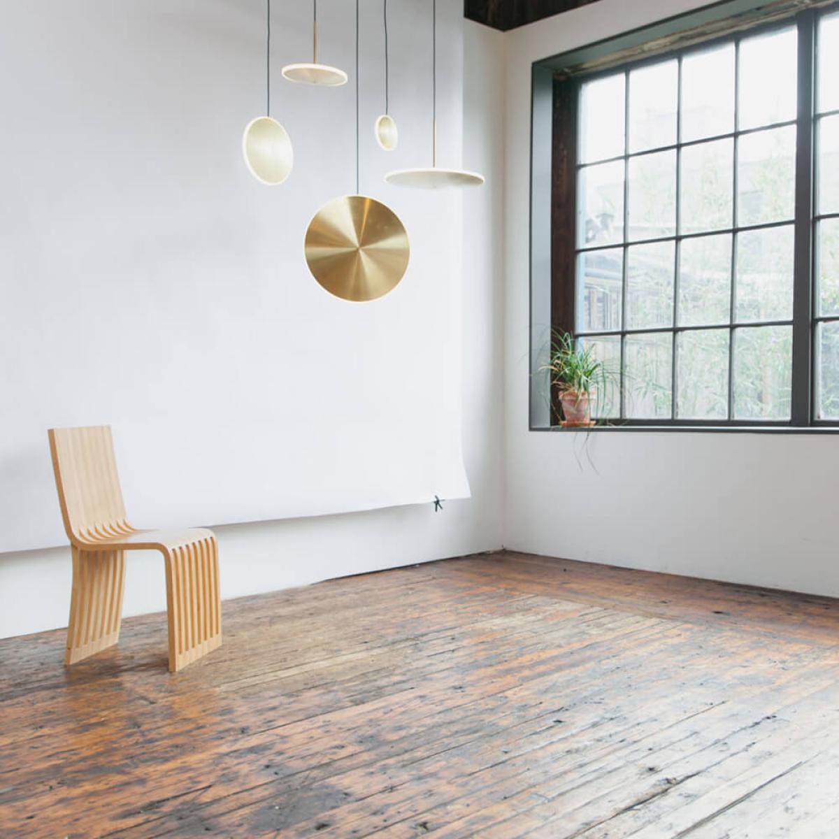 Brass Chrona Dish10V Pendant – image 9