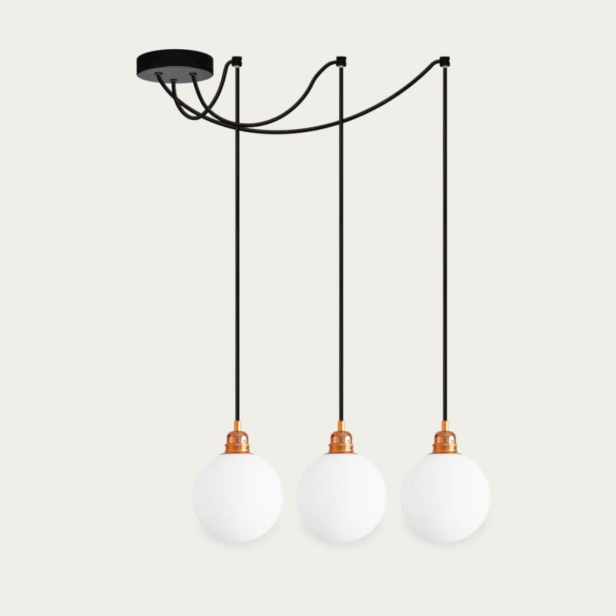 Copper Kira 3-Pendant Light – image 3