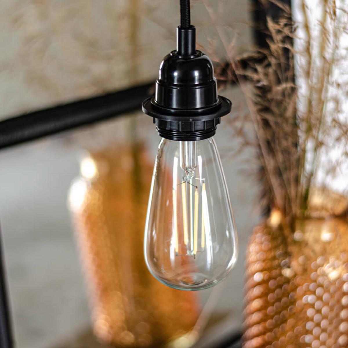 Black Teku 2-Pendant Light – image 2