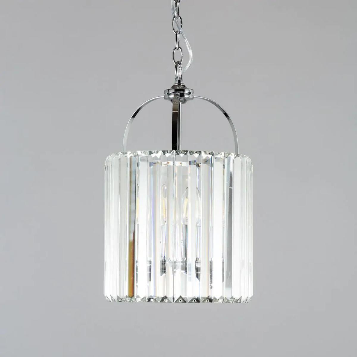 Yew Ceiling Pendant, Chrome – image 4