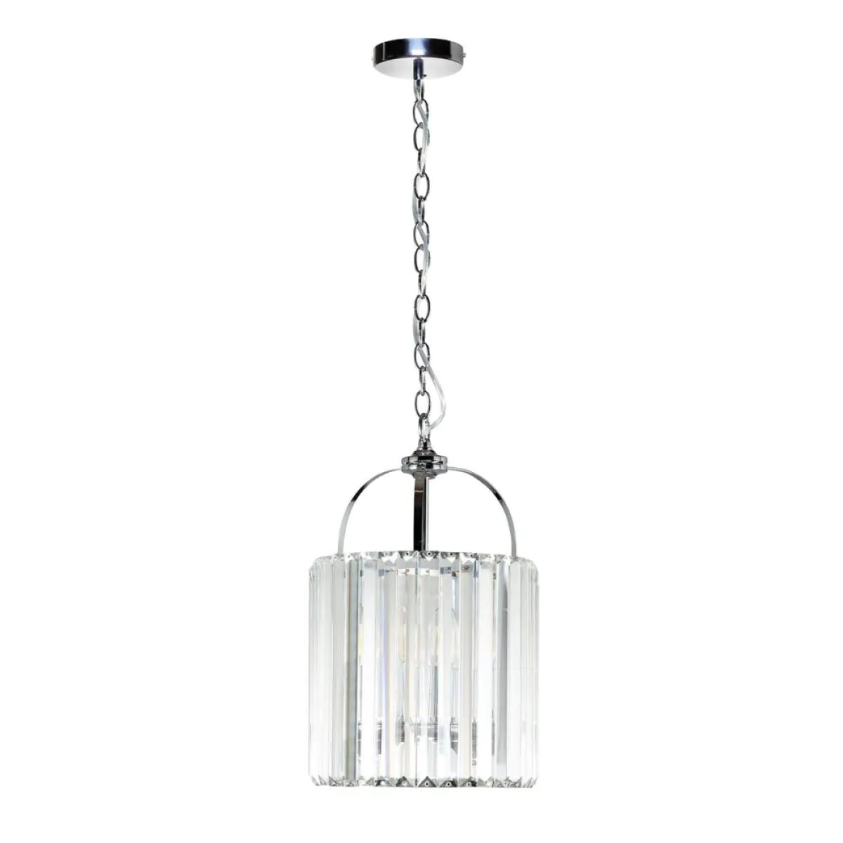 Yew Ceiling Pendant, Chrome – image 6