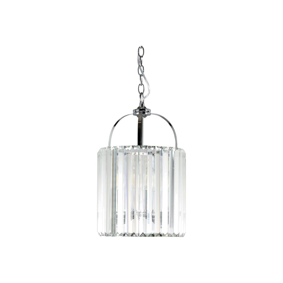 Yew Ceiling Pendant, Chrome – image 1