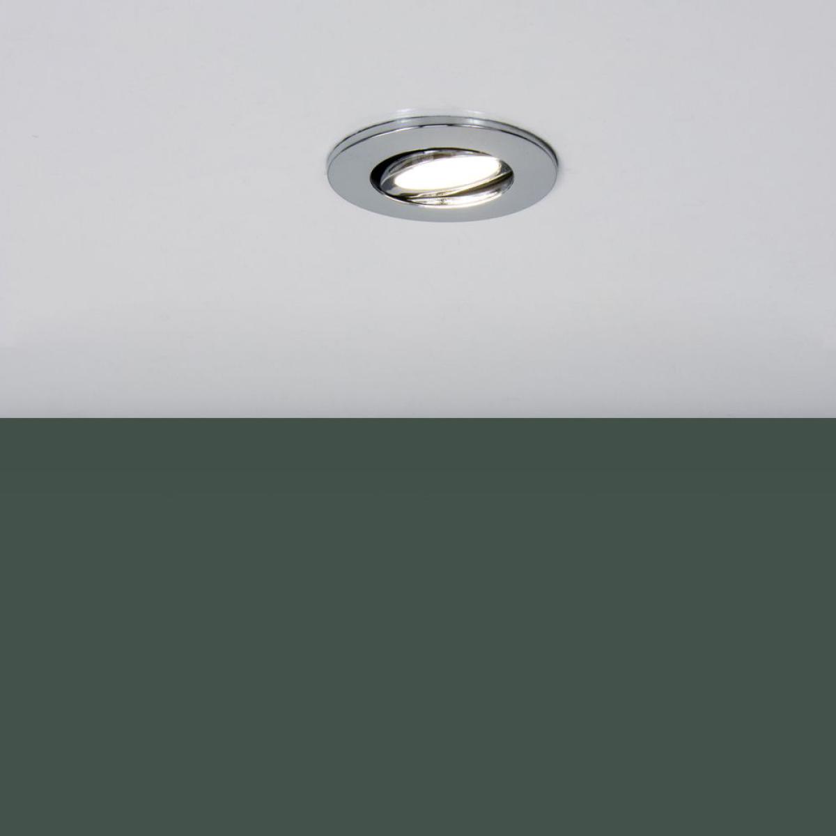 Cal Fire Rated LED IP65 Downlight, Chrome – image 2