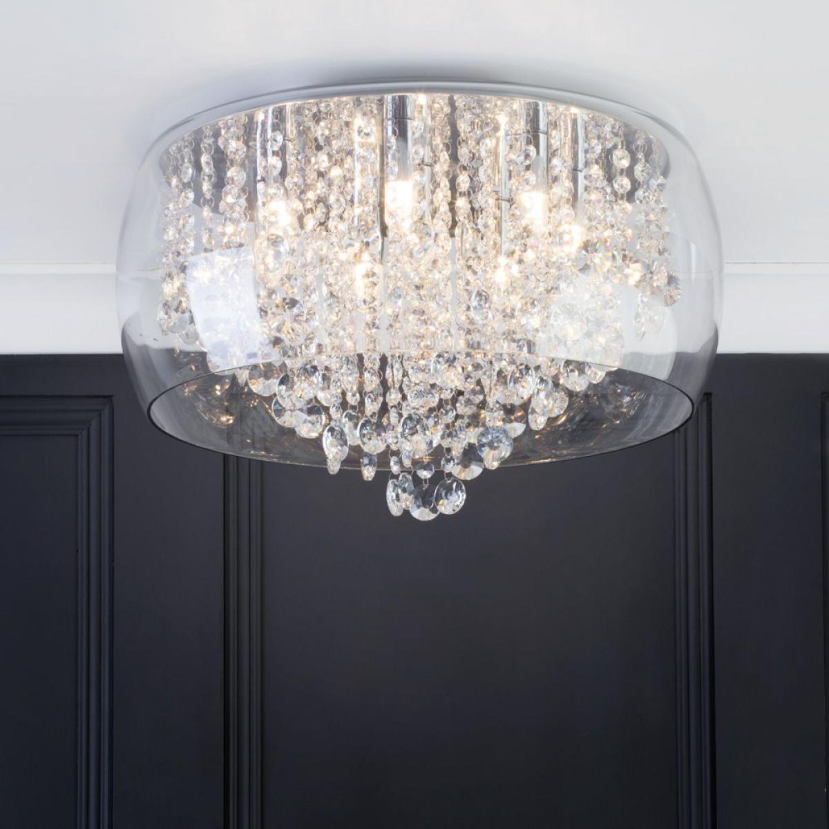 Nore Large Encased Flush, Chrome – image 2