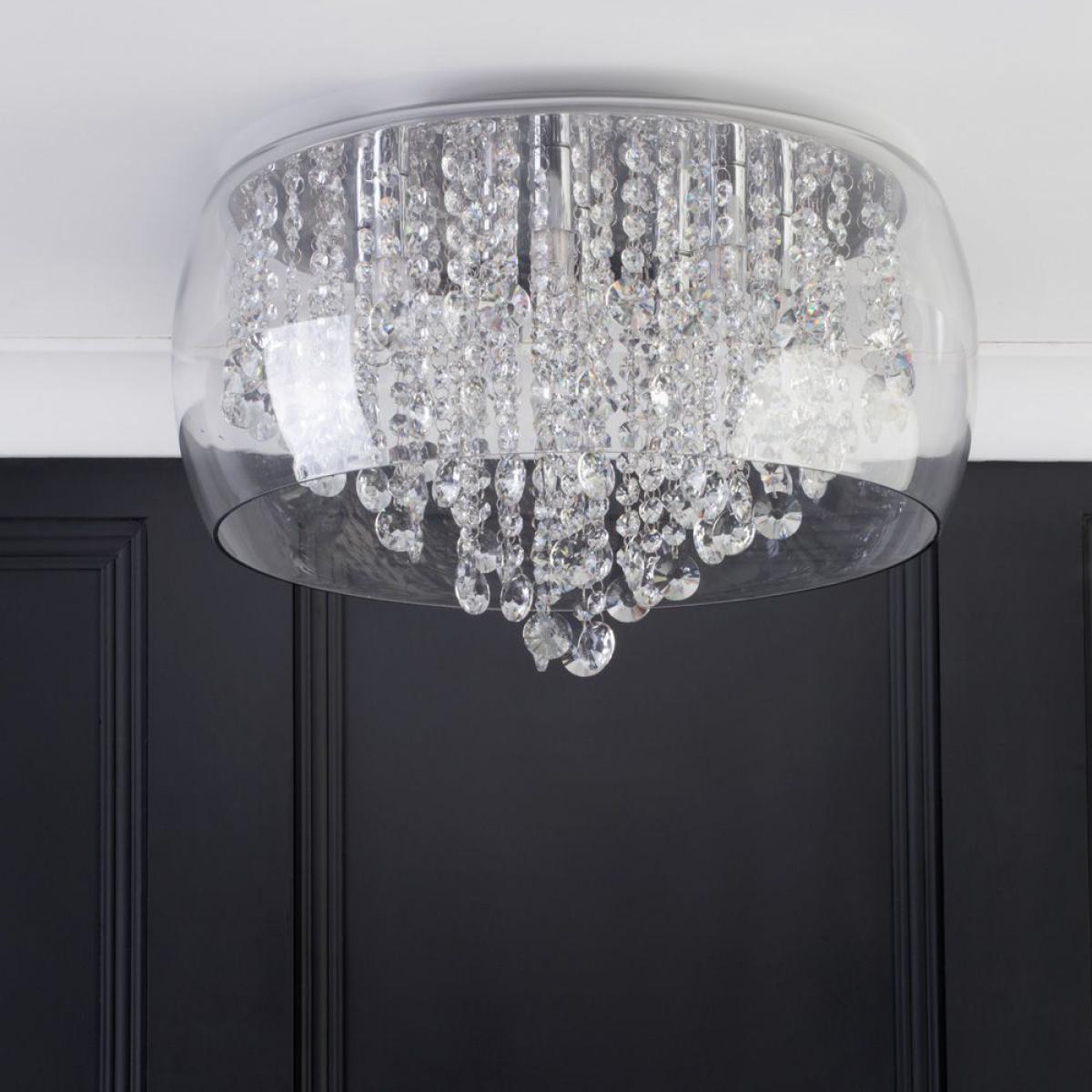 Nore Large Encased Flush, Chrome – image 3
