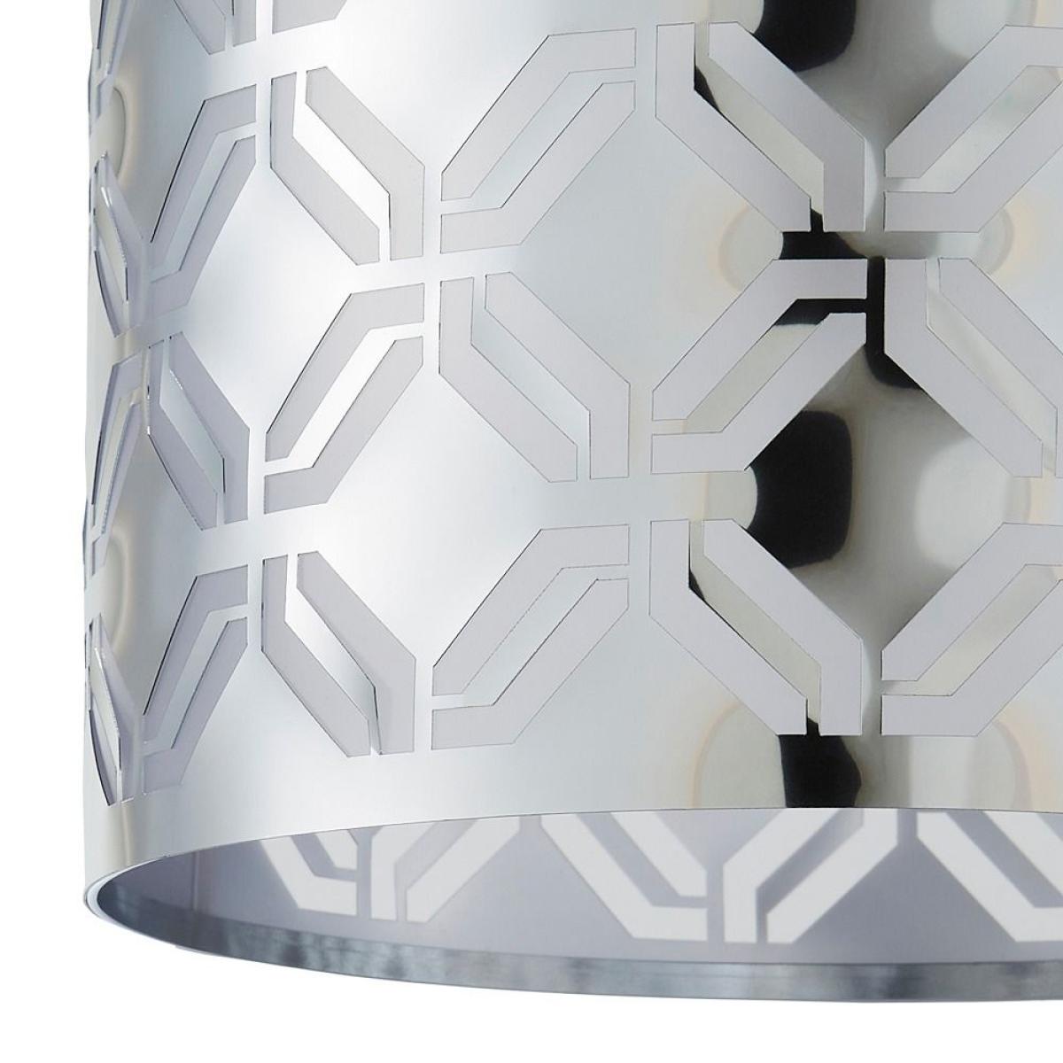 Metallic Lasered Easyfit Shade, Silver – image 4
