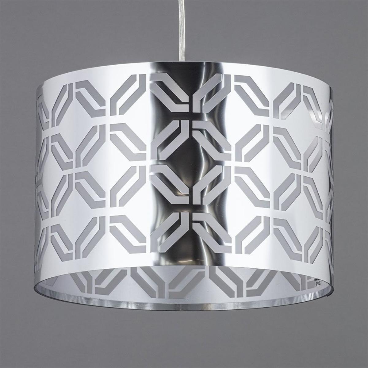 Metallic Lasered Easyfit Shade, Silver – image 6