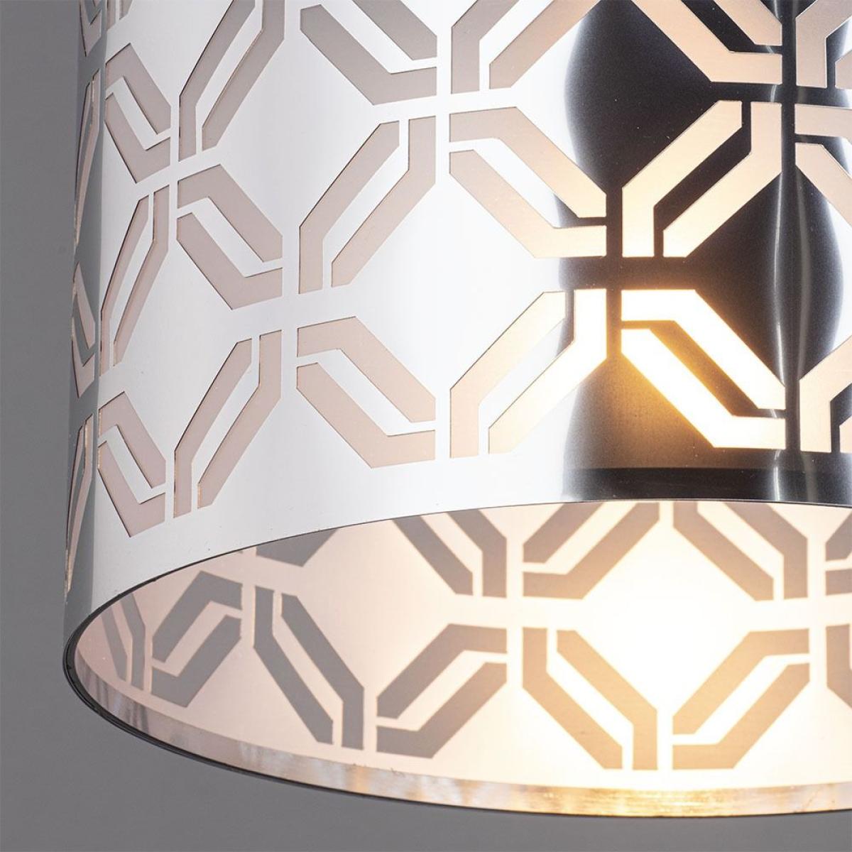 Metallic Lasered Easyfit Shade, Silver – image 7