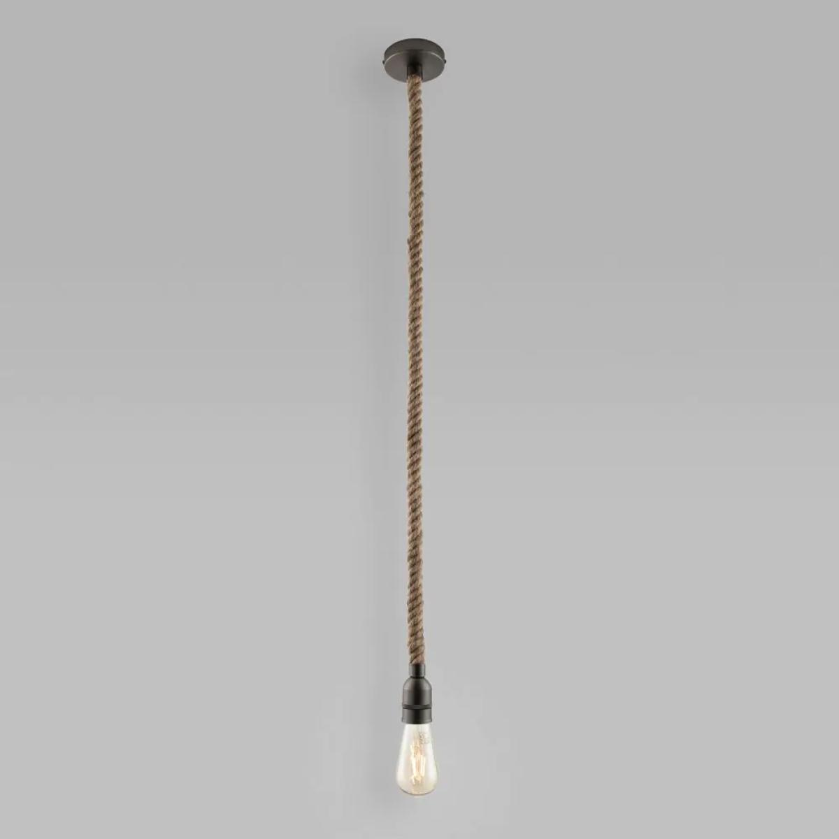 Roch Single Pendant Rope Cable Kit, Natural – image 3