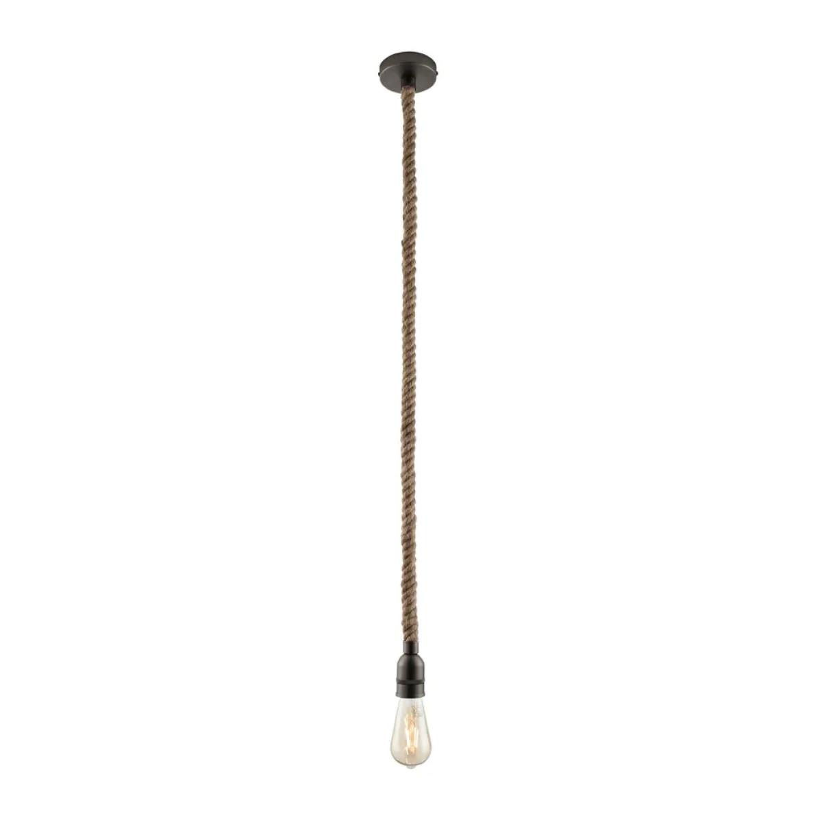 Roch Single Pendant Rope Cable Kit, Natural – image 6