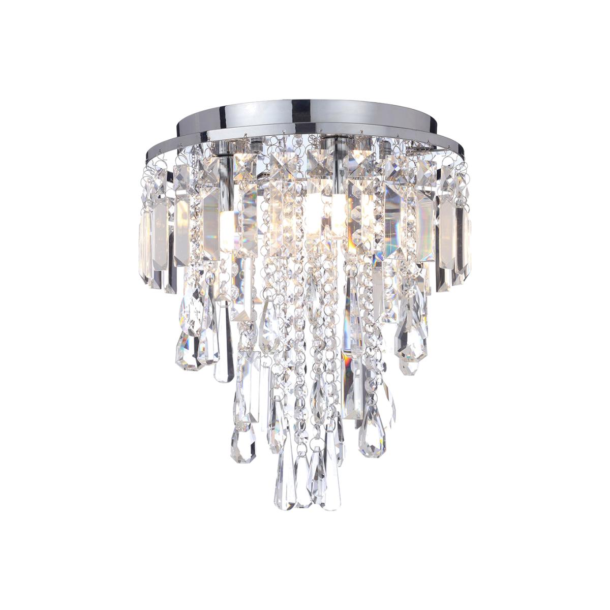 Bresna 3 Light Medium Flush, Chrome – image 1