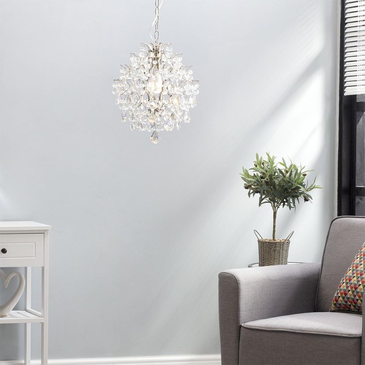 Lisa 1 Light Pendant, Nickel – image 2