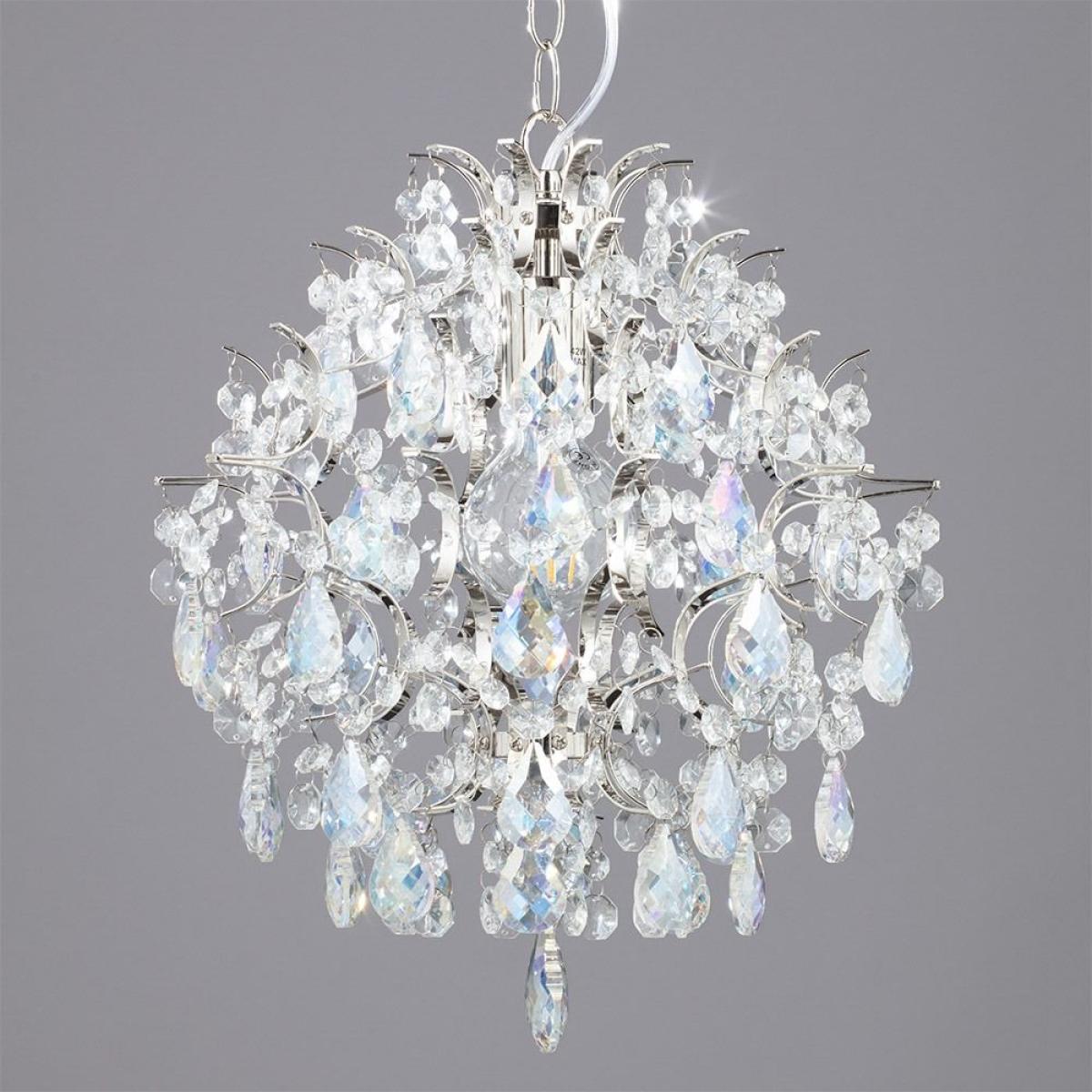 Lisa 1 Light Pendant, Nickel – image 4