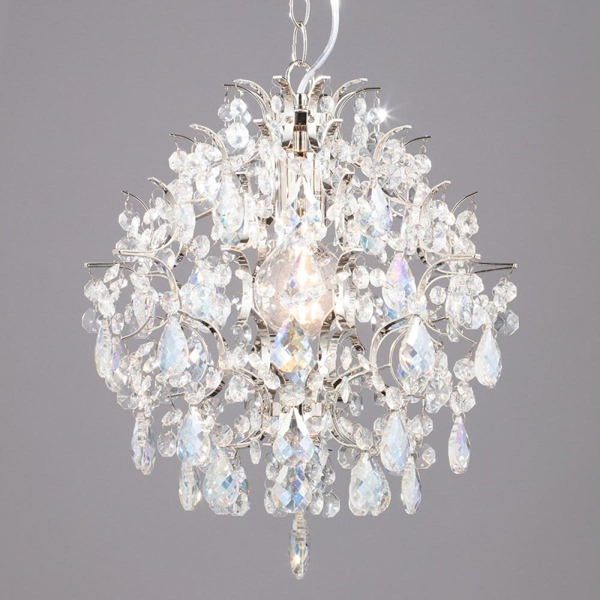 Lisa 1 Light Pendant, Nickel – image 5