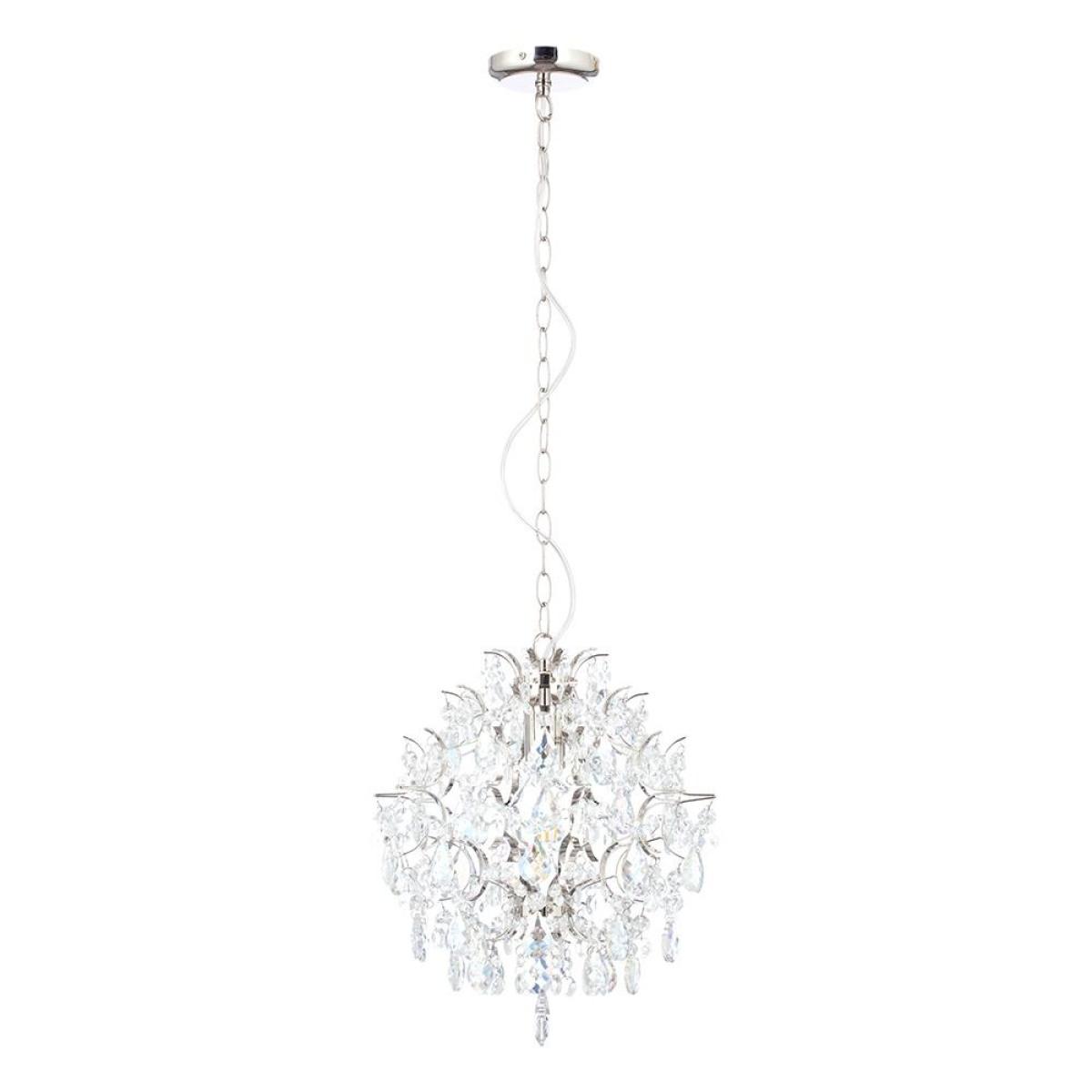 Lisa 1 Light Pendant, Nickel – image 9