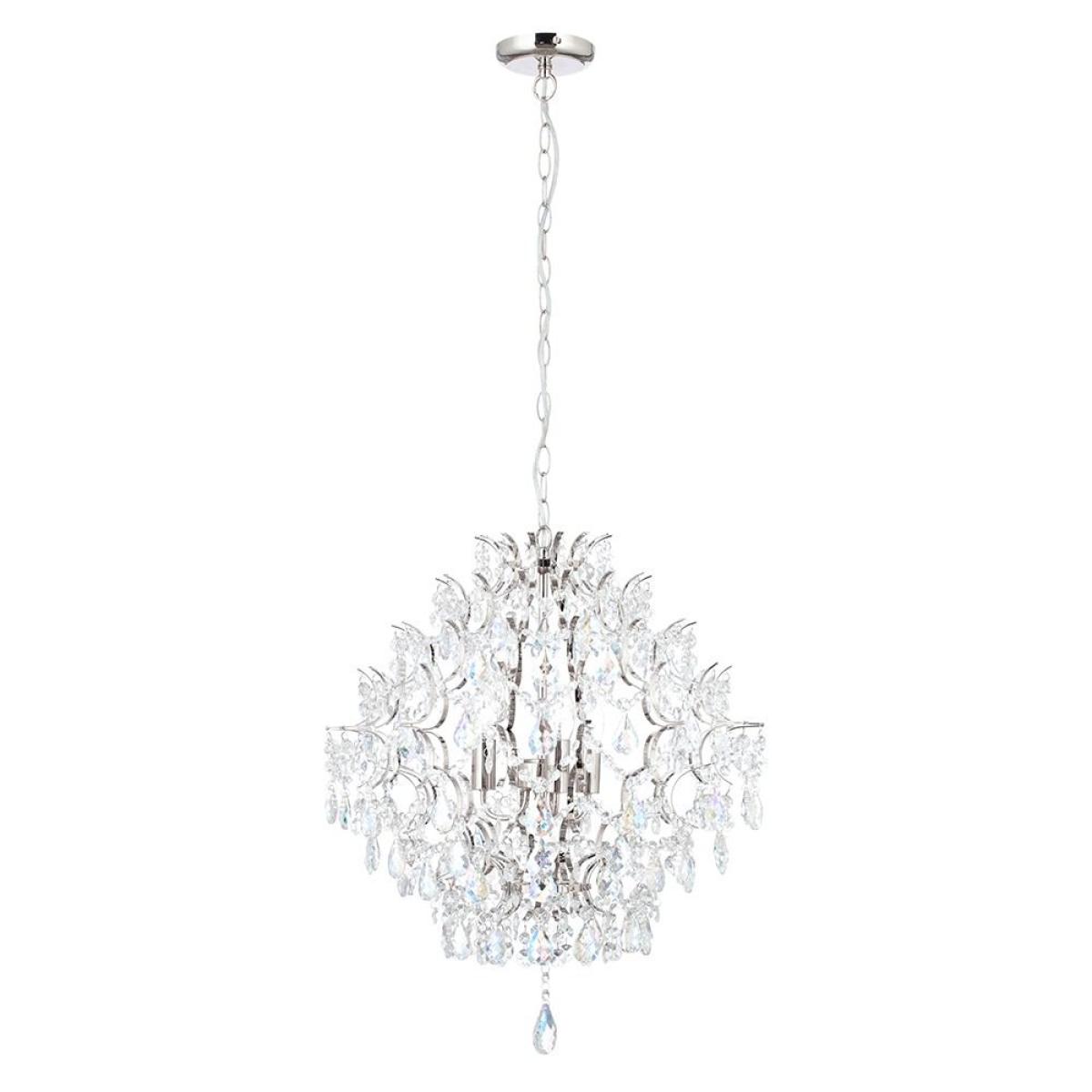 Lisa 3 Light Pendant, Nickel – image 3