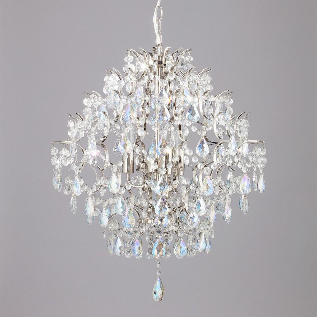 Lisa 3 Light Pendant, Nickel – image 6