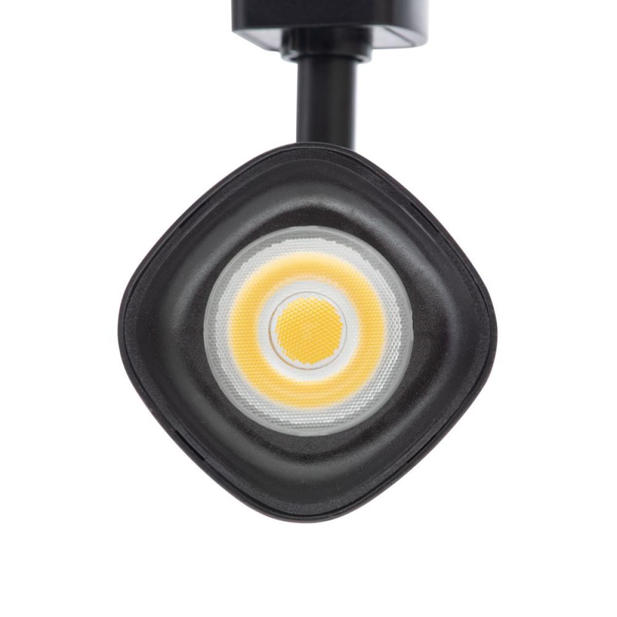 1m Track Kit with 3 Loire Heads and Integrated LED - Black – image 3