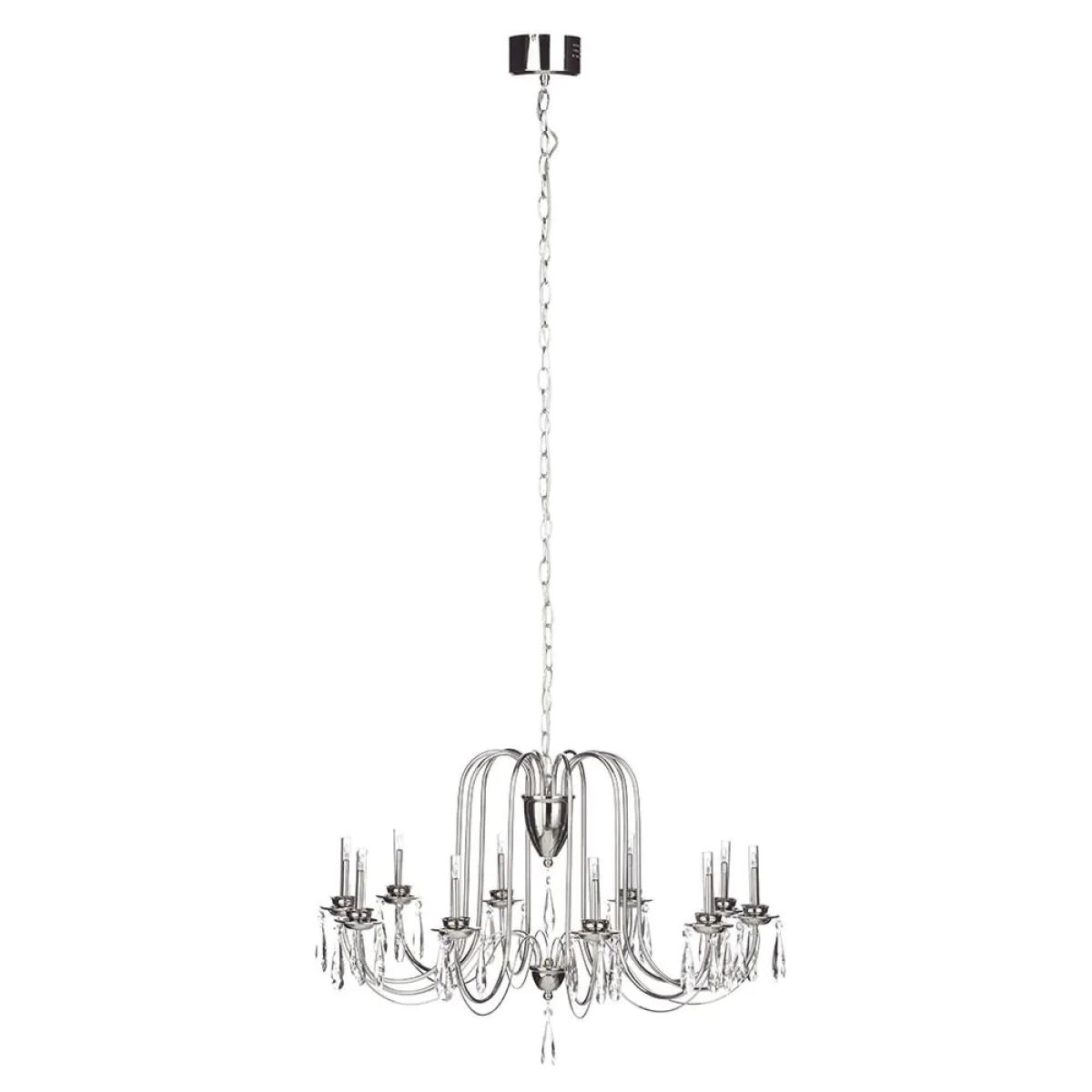 Lola Chandelier, Chrome – image 3