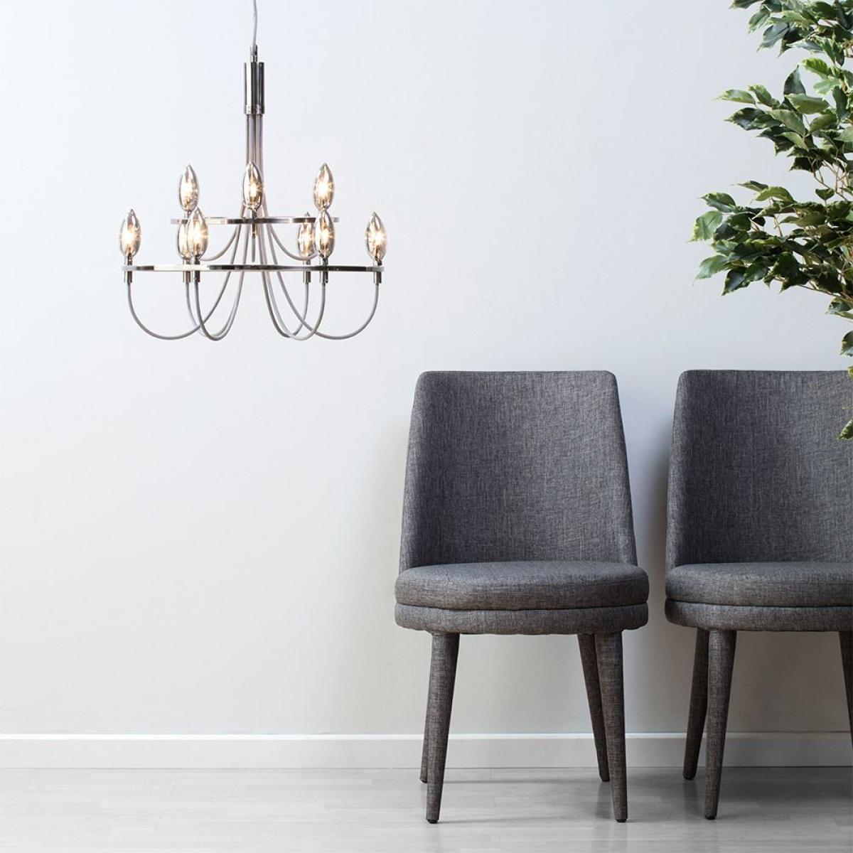 Alana Chandelier, Grey – image 3