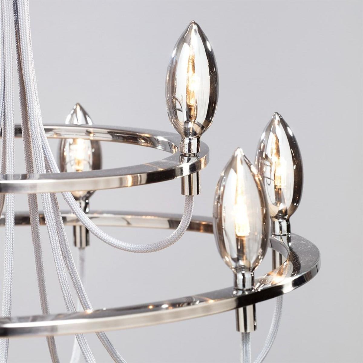 Alana Chandelier, Grey – image 6
