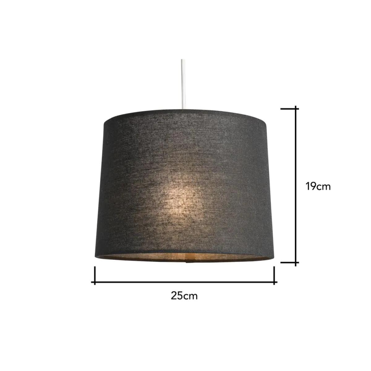 Mira 25cm Easy to Fit Shade, Black – image 7