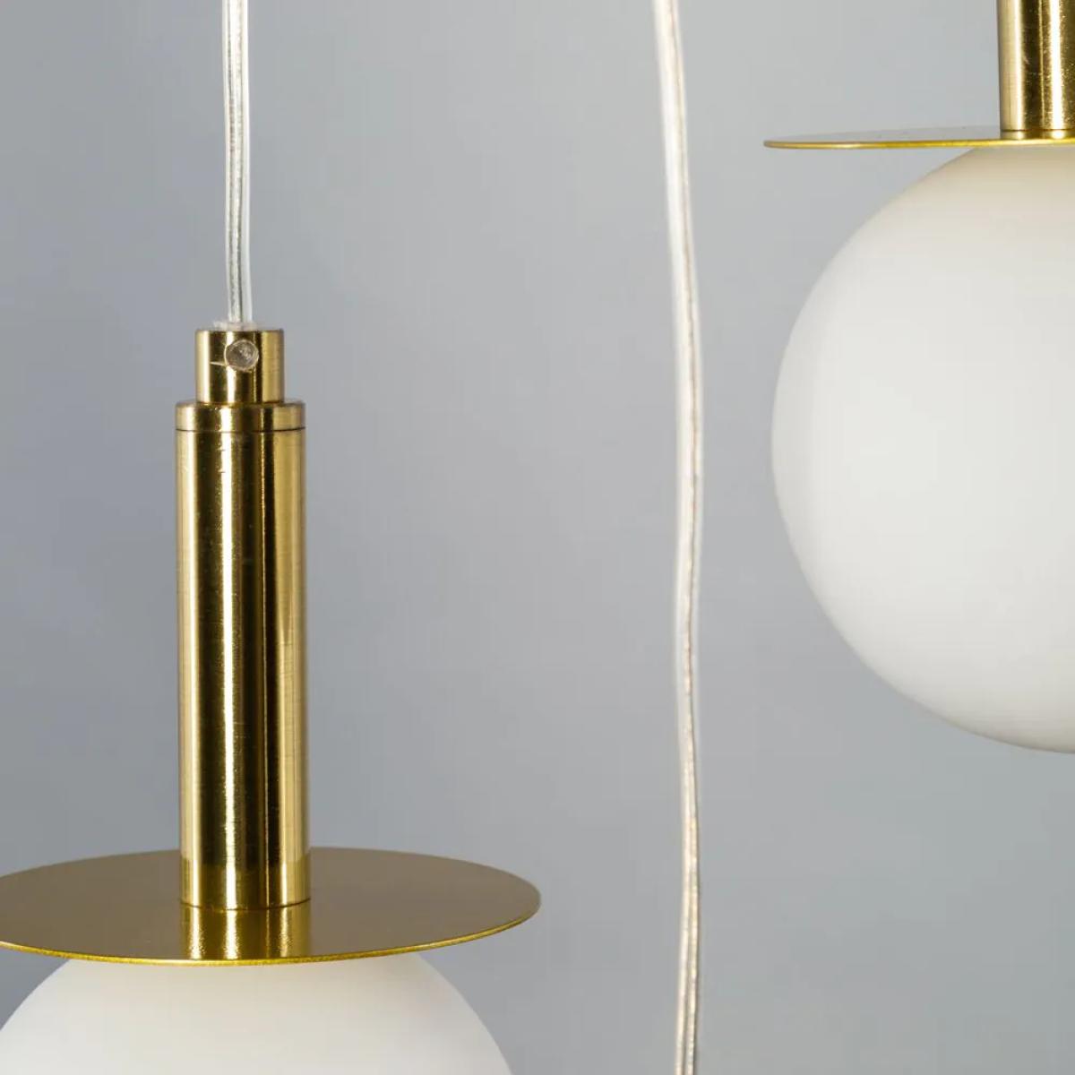 Sally Cluster Ceiling Pendant, Brass – image 4