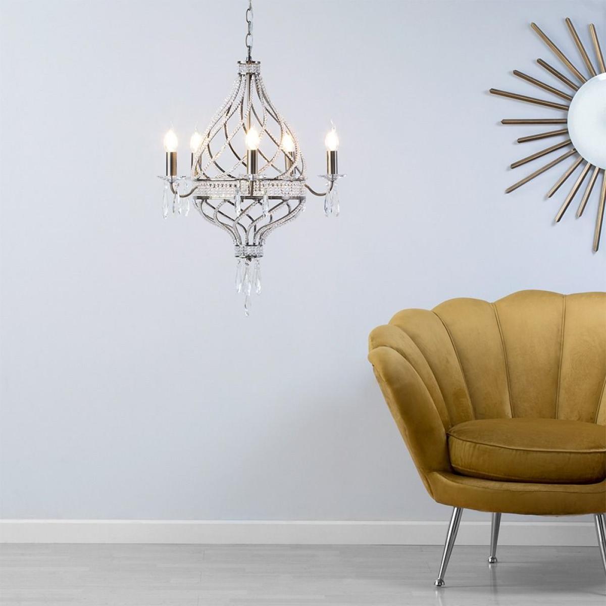 Evelyn Chandelier, Brass – image 2