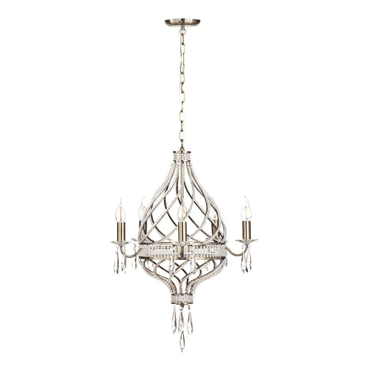 Evelyn Chandelier, Brass – image 3