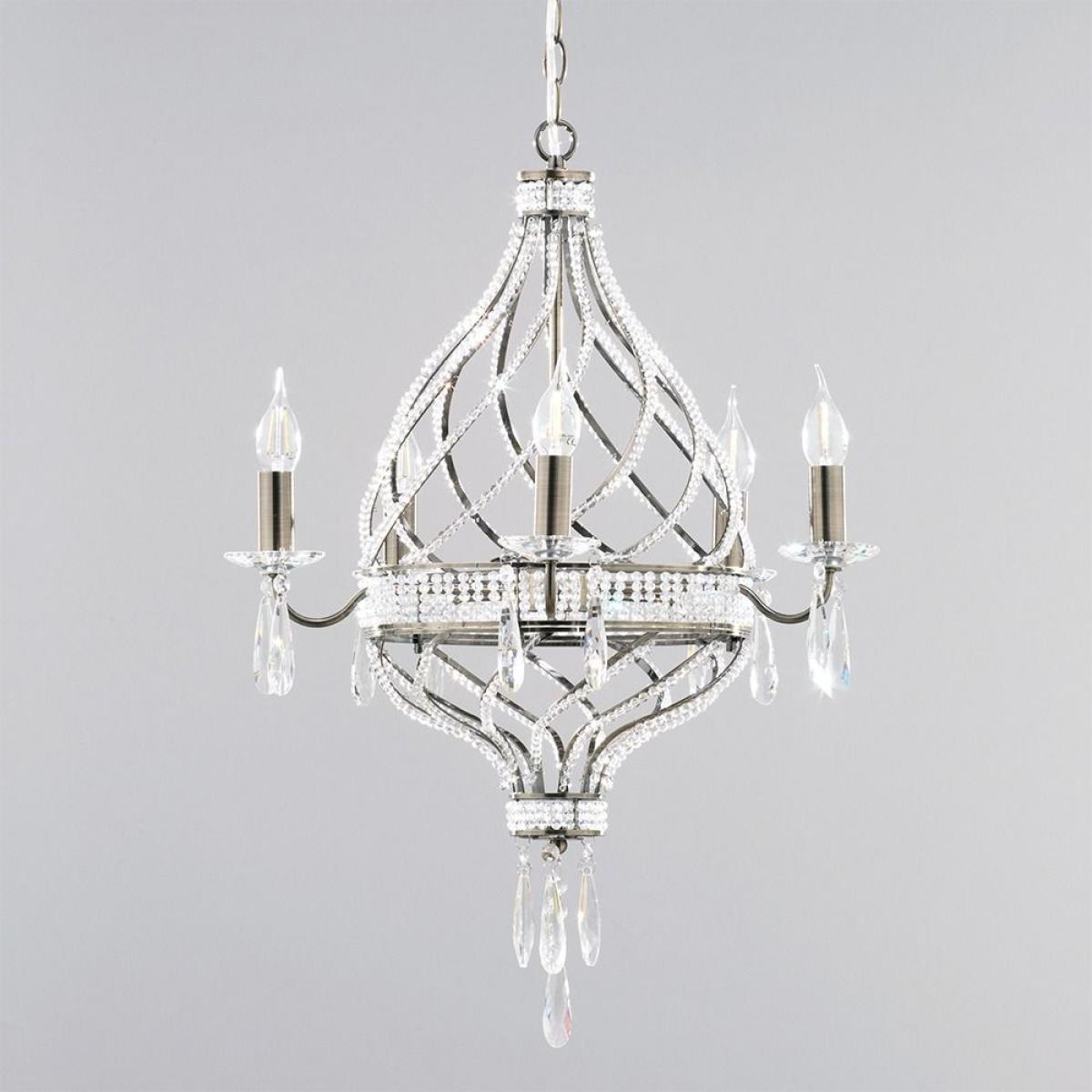 Evelyn Chandelier, Brass – image 5