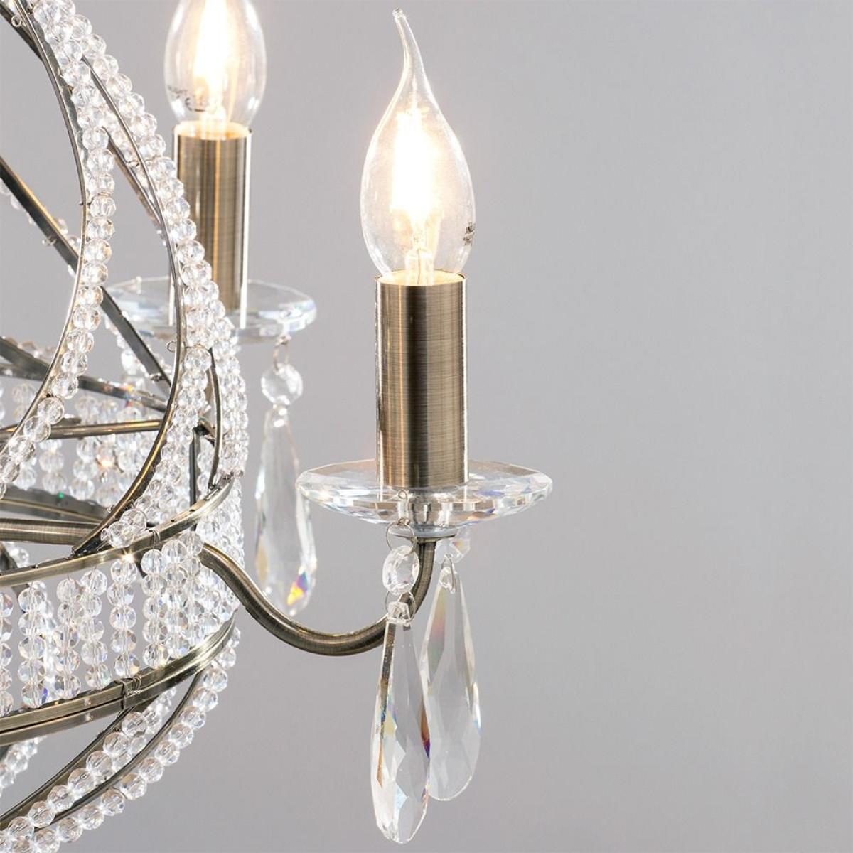 Evelyn Chandelier, Brass – image 6