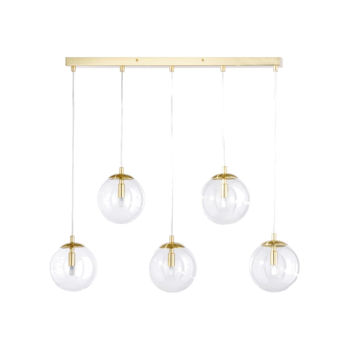 Milton 5 Light Pendant Bar, Gold – image 1