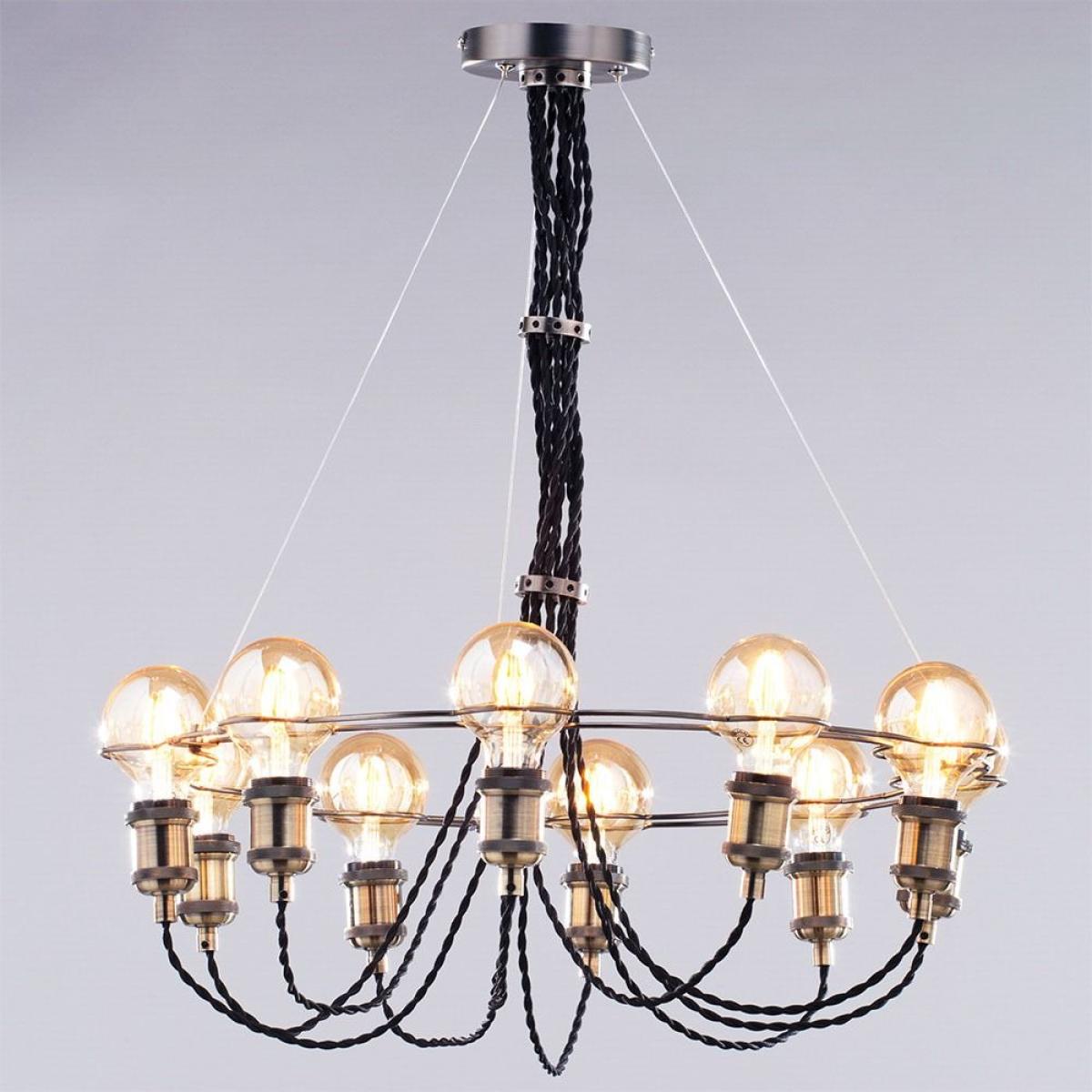 Soho 10 Light Pendant, Copper – image 3