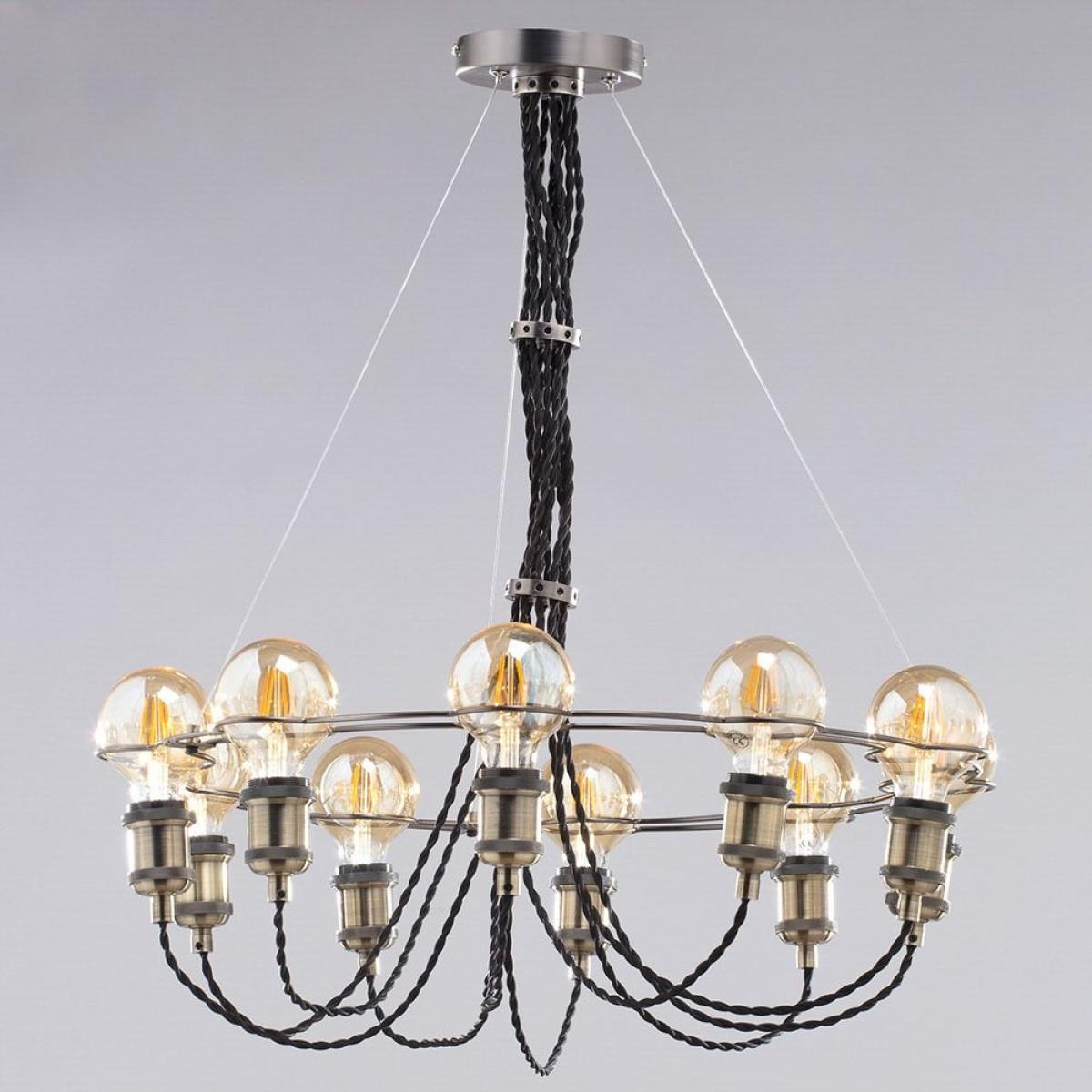Soho 10 Light Pendant, Copper – image 4