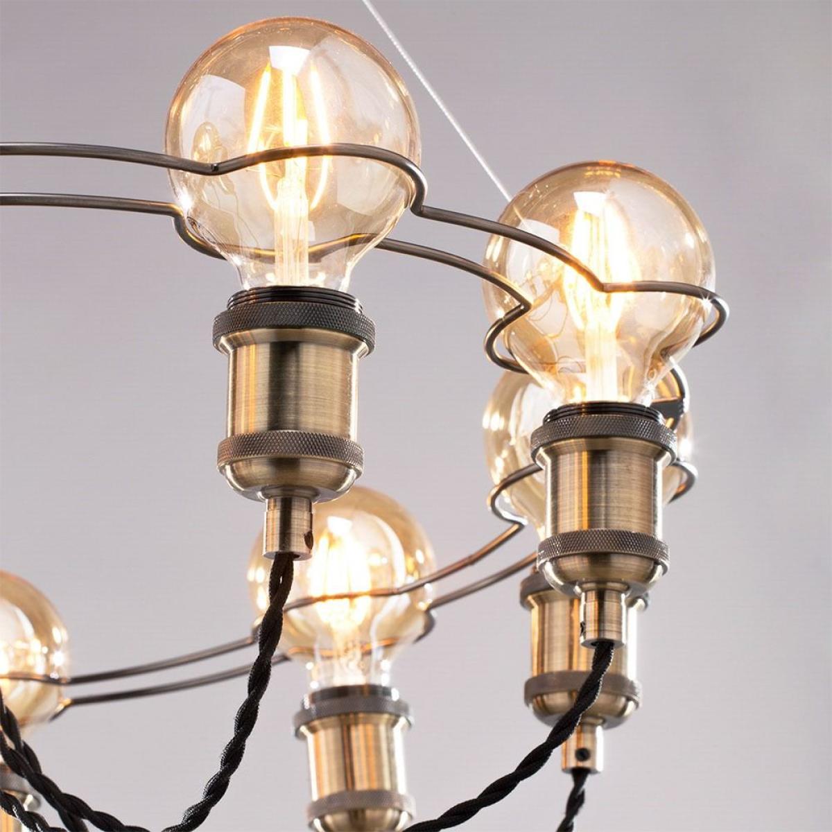 Soho 10 Light Pendant, Copper – image 5