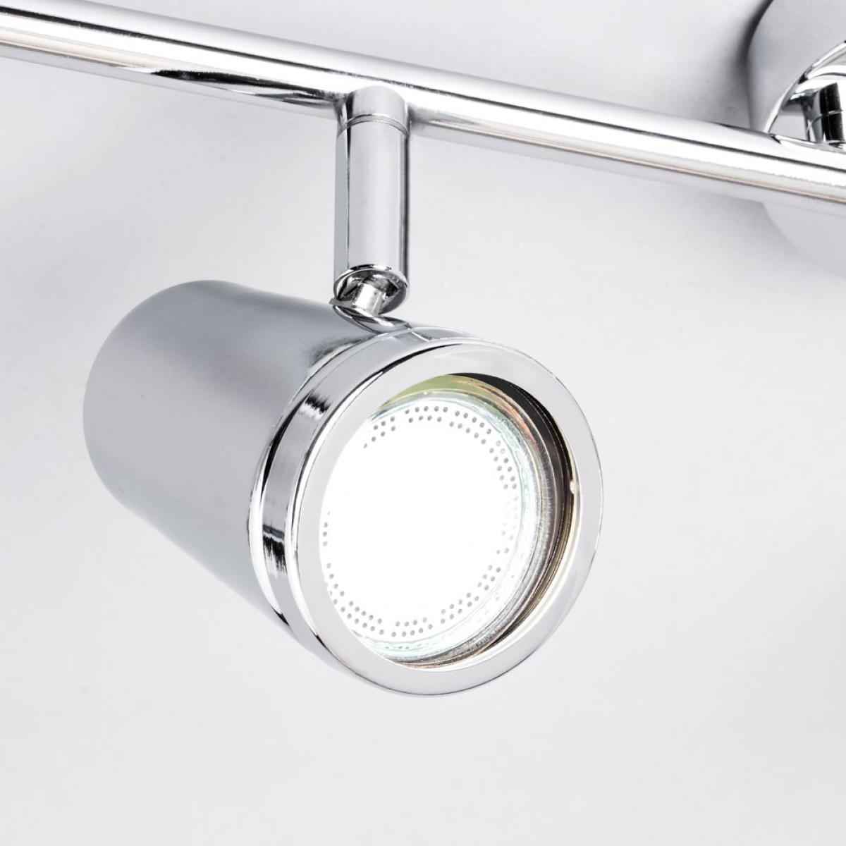 Frida Bathroom Ceiling Spotlight Bar, Chrome – image 4