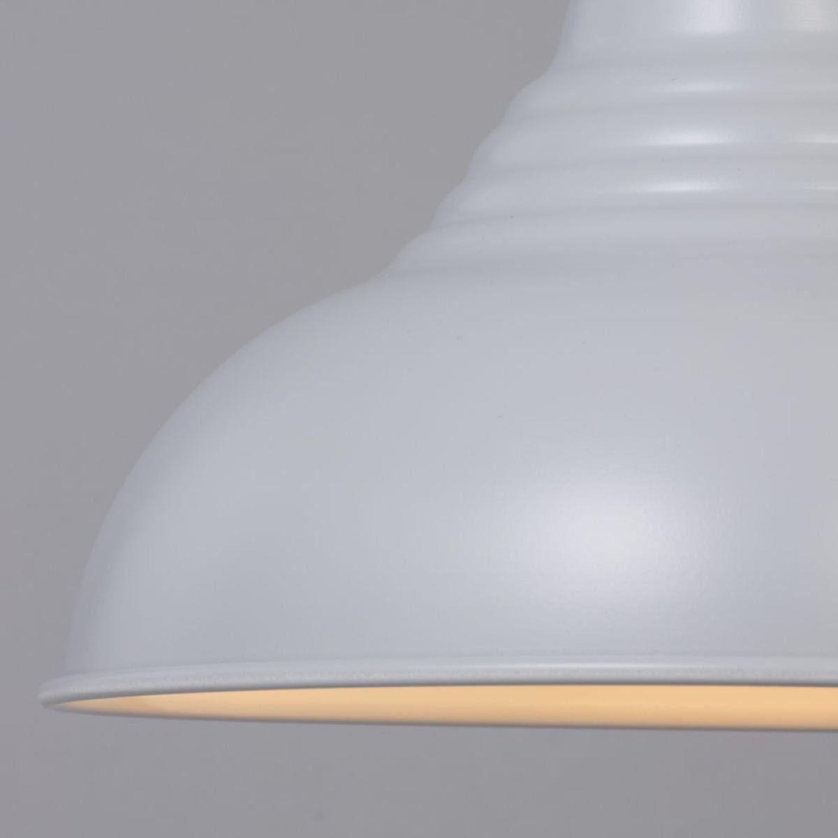 Glow Dome Easy Fit Ceiling Light Shade, Grey – image 5