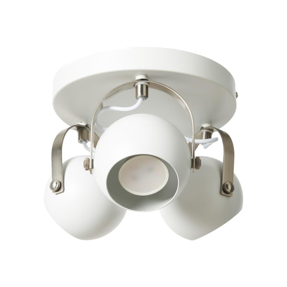Rowan Eyeball Spotlight Plate, White – image 1