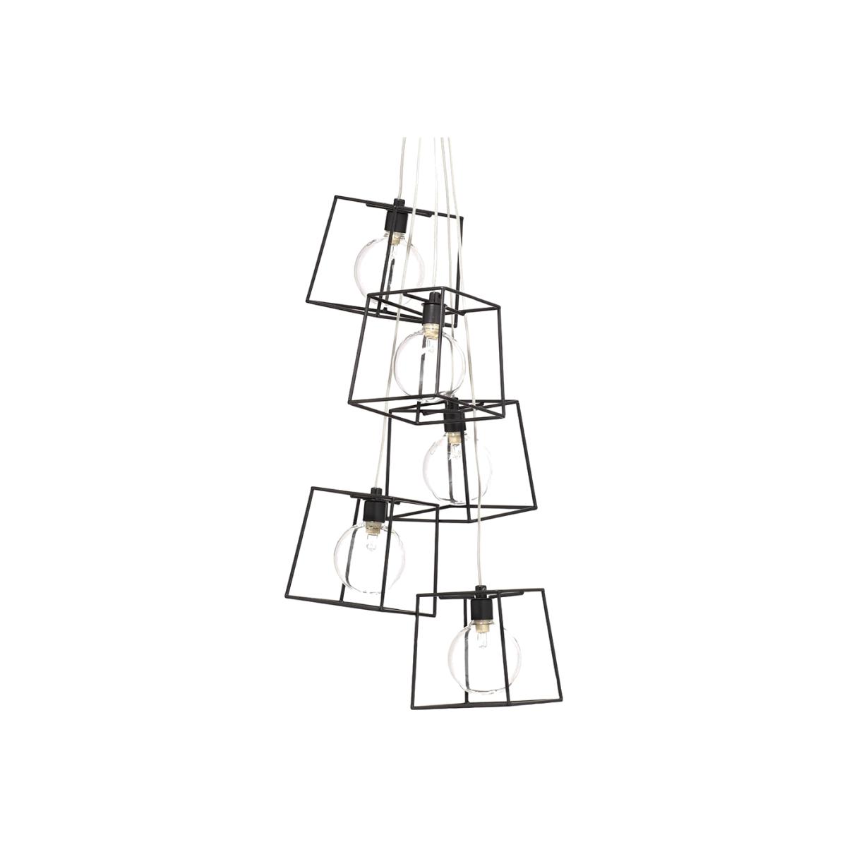 Bodhi Cluster Ceiling Pendant, Black – image 1