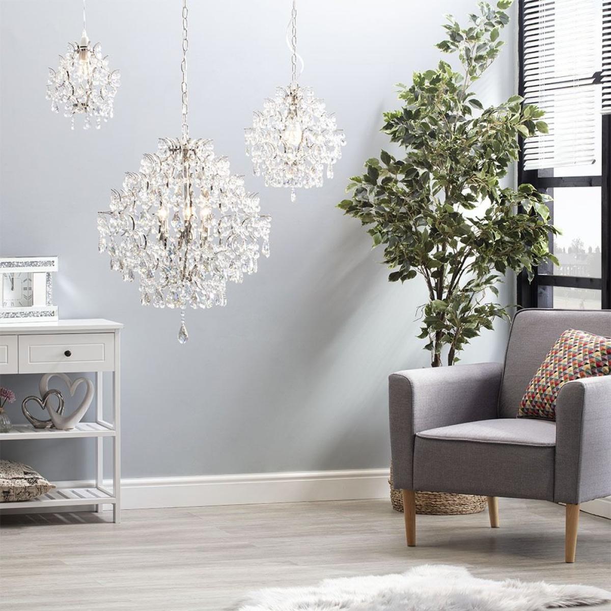 Lisa Easyfit Lamp Shade, Nickel – image 7