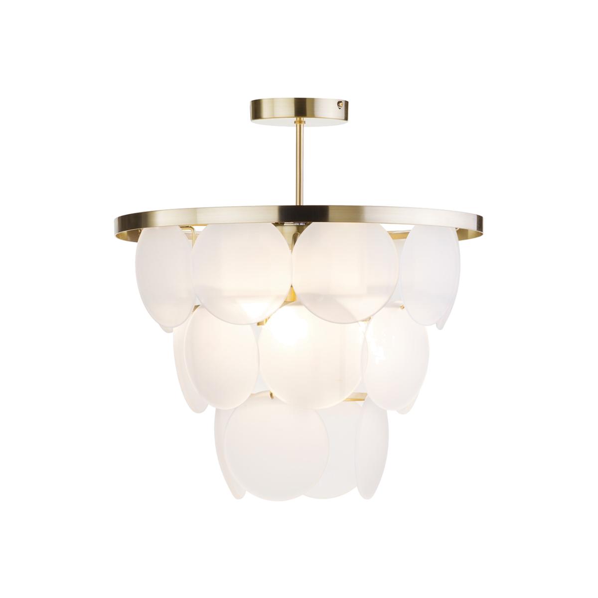 Avanti Chandelier, Brass – image 1